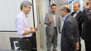 بازدید دکتر اصغری- رئیس دانشگاه علوم پزشکی اصفهان